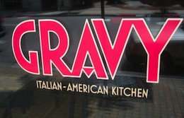 Gravy restaurant with pet friendly outdoor seating, dine with your dog!